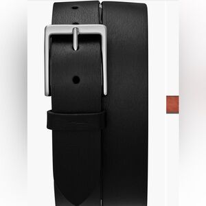 Shinola NWT lightning bolt keeper belt size 34